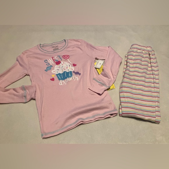 NWT Sweet Dreams Pink Pajama Set - Picture 1 of 5